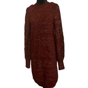 GB fashion Charlotte Knit Sweater Dress Size Large